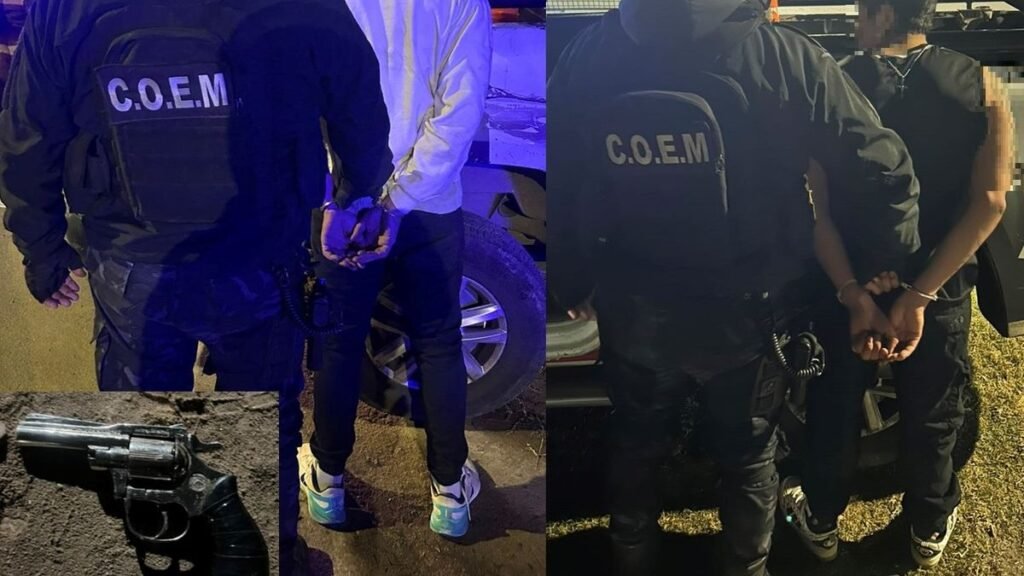 Tres arrestados tras un desorden en zona norte: secuestraron droga y un revólver