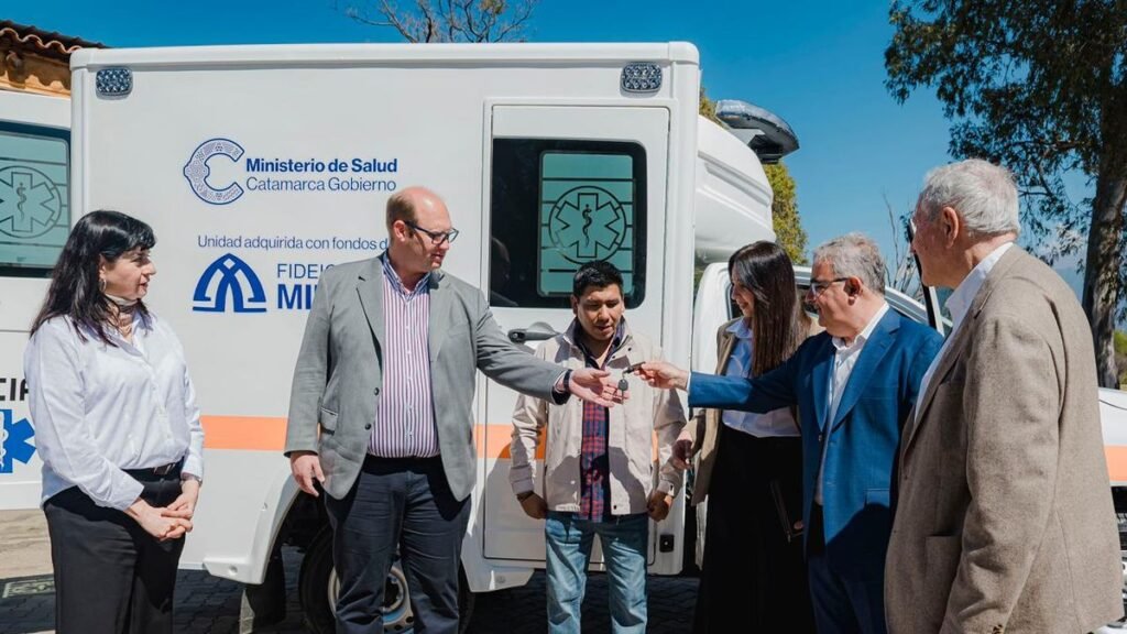 Fiambalá incorporó una ambulancia 4×4 para reforzar la atención en zonas de difícil acceso