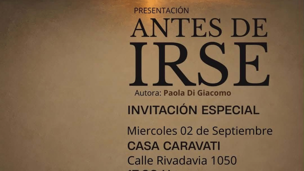 Presentan el libro “Antes de irse: el umbral de la decisión” Presentan el libro “Antes de irse: el umbral de la decisión”