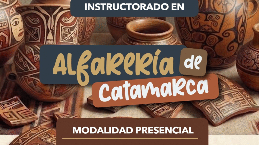 La UNCA lanzó un Instructorado en Cerámica Prehispánica para recuperar saberes ancestrales