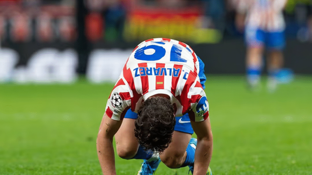 Julián Álvarez faltó por tercer día en el entrenamiento del Atlético de Madrid