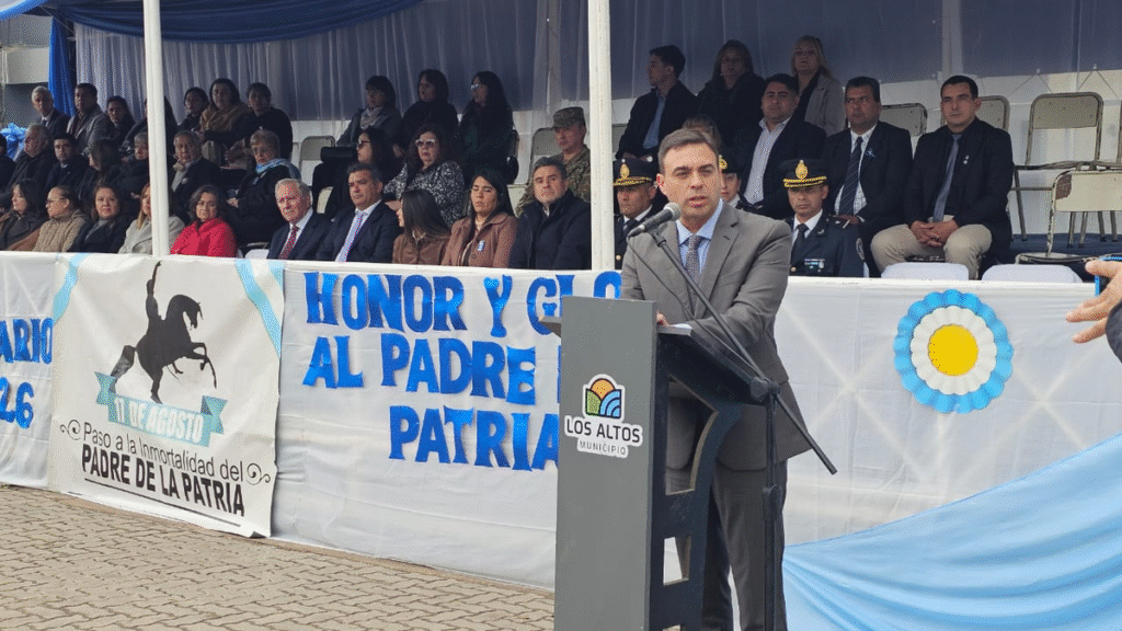 Los Altos rindió homenaje al General José de San Martín