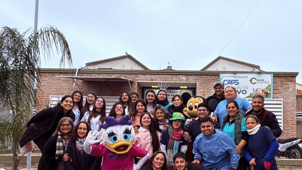 El hospital Carlos Bravo festejó el Día del Niño con actividades recreativas, lectura y concientización