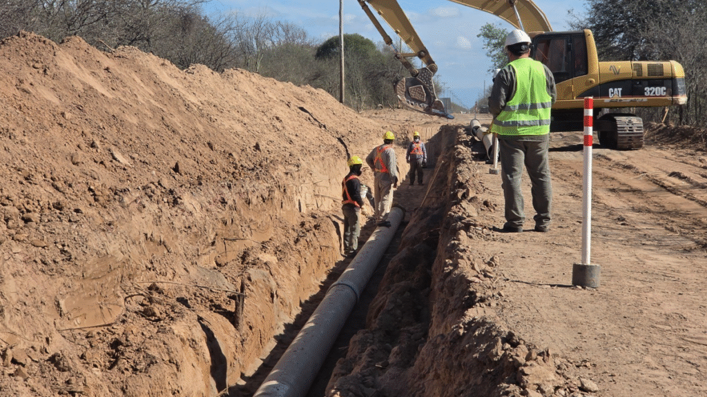 Avanza la construcción del Acueducto Motegasta–Recreo