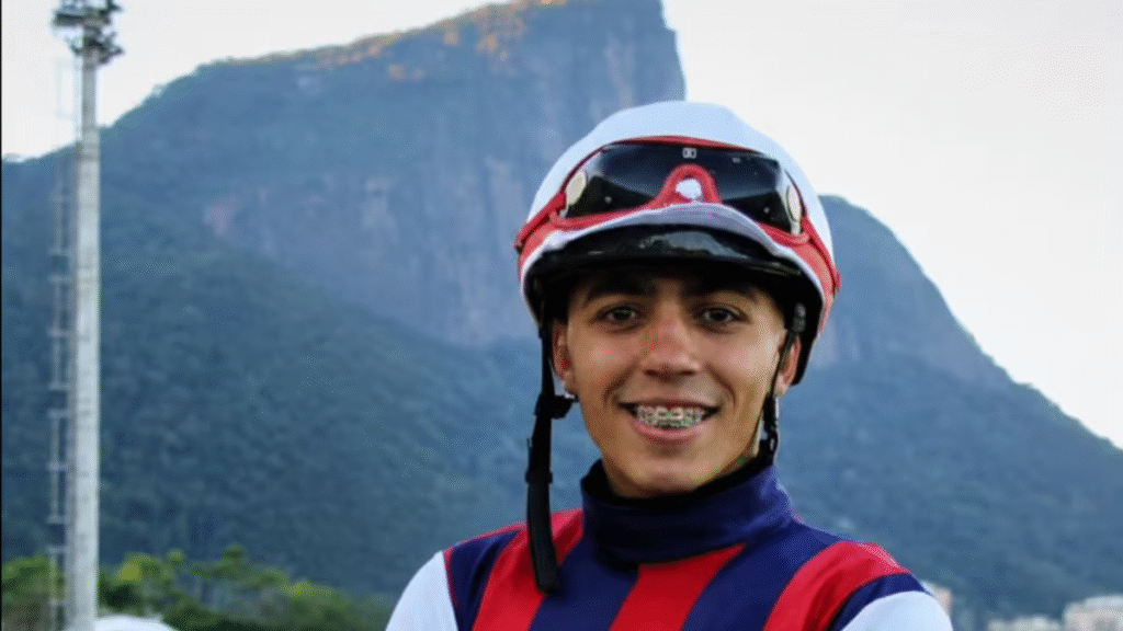 Video: murió a los 27 años el reconocido jockey brasileño Leandro Henrique tras caerse de su caballo en plena carrera