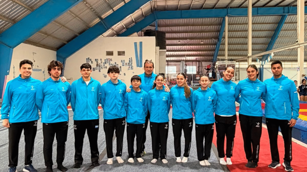 Nueve gimnastas catamarqueños representarán al país en el Sudamericano de Brasil
