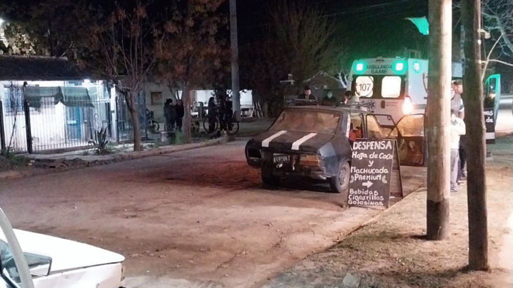 Pozo El Mistol: derrapó con su moto y terminó hospitalizada
