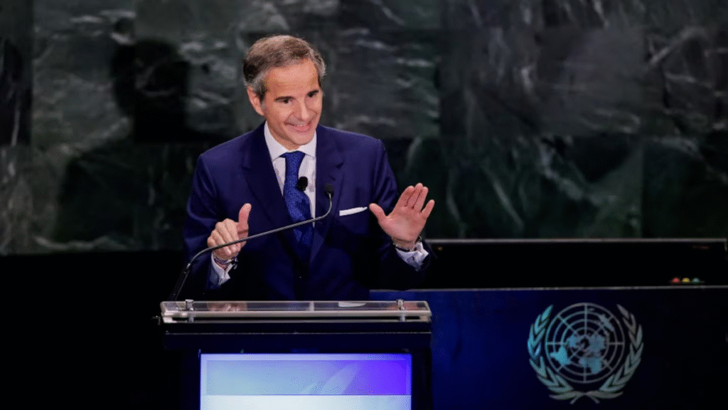 Grossi quedó entre los tres candidatos con mayor respaldo en la carrera por la Secretaría General de la ONU Grossi quedó entre los tres candidatos con mayor respaldo en la carrera por la Secretaría General de la ONU