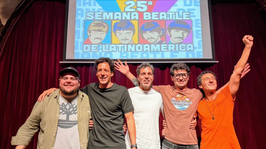 Los Hijos de Harri llegaron a Liverpool para participar en la International Beatleweek