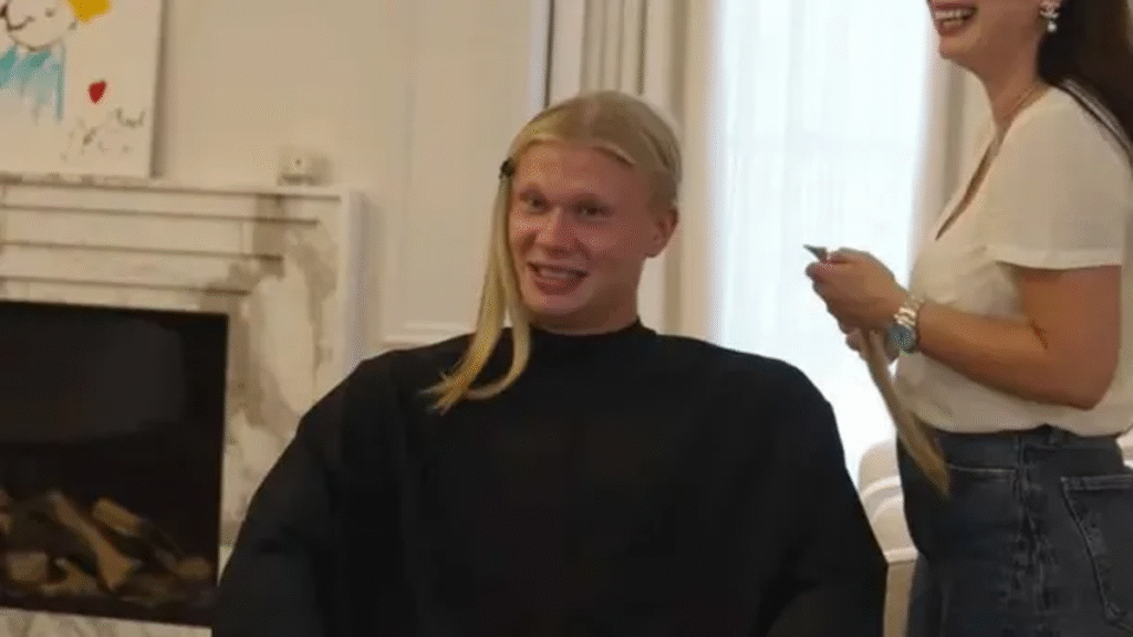 El inesperado cambio de look de Erling Haaland: la llamativa reacción de Pep Guardiola