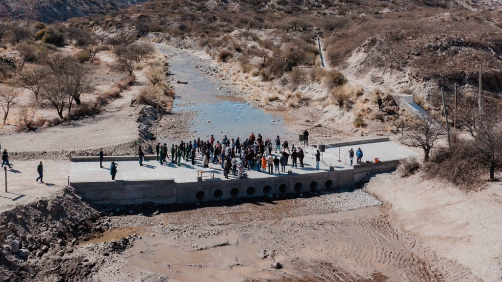 El Badén de Andalhuala ya es una realidad que mejora la seguridad vial en San José