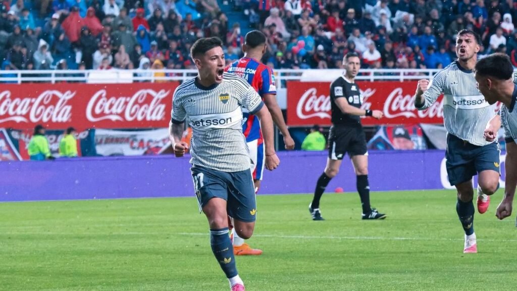 Bajo una fuerte lluvia, Boca le ganó a San Lorenzo 2-0