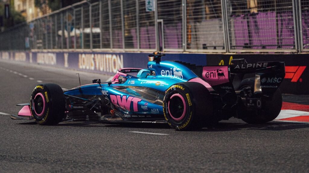 Colapinto largará noveno  en el GP de Azerbaiyán