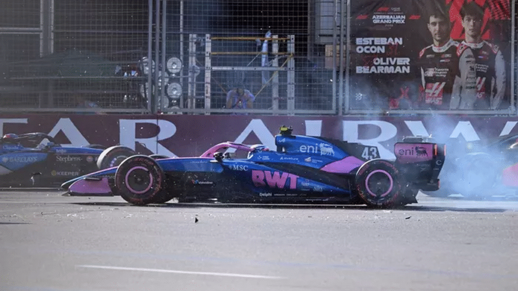 Lando Norris exigió que Colapinto sea suspendido de la F1 por el choque en Bakú