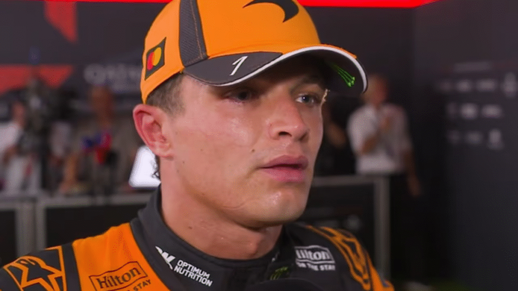Lando Norris pidió que suspendan a Colapinto: “Algunos pilotos no deberían estar en la Fórmula 1” Lando Norris pidió que suspendan a Colapinto: “Algunos pilotos no deberían estar en la Fórmula 1”