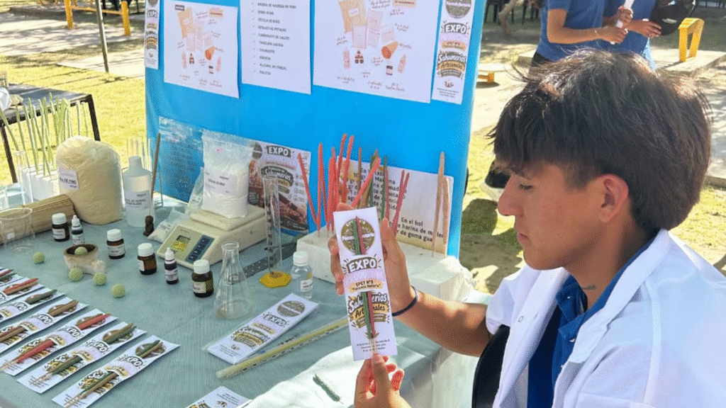 EPET N°8 de Saujil expone innovación en Expo Agro Ganadera y Productiva