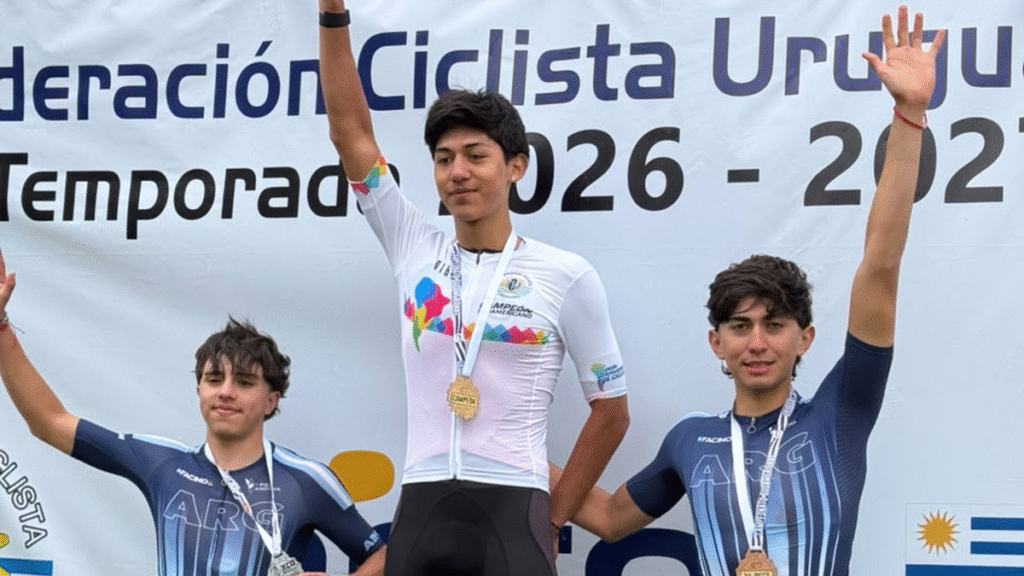 Samuel Sotomayor Rizo logró la medalla de bronce en el Sudamericano XCO