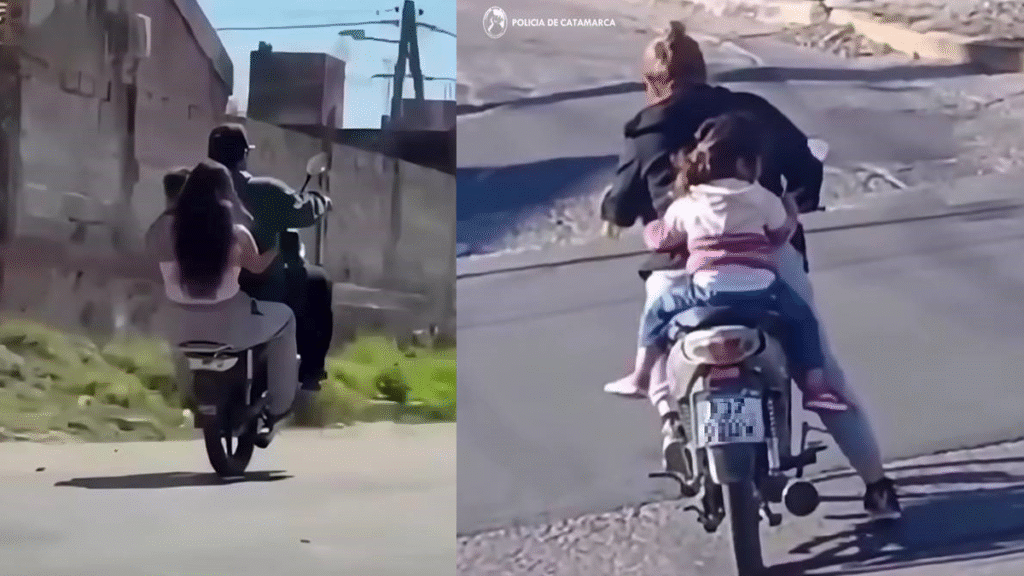 Identificaron a los motociclistas que se volvieron virales por realizar maniobras peligrosas
