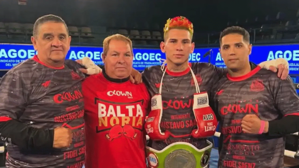 Baltazar “Rey Mago” Noria noqueó en el cuarto round y se coronó campeón sudamericano