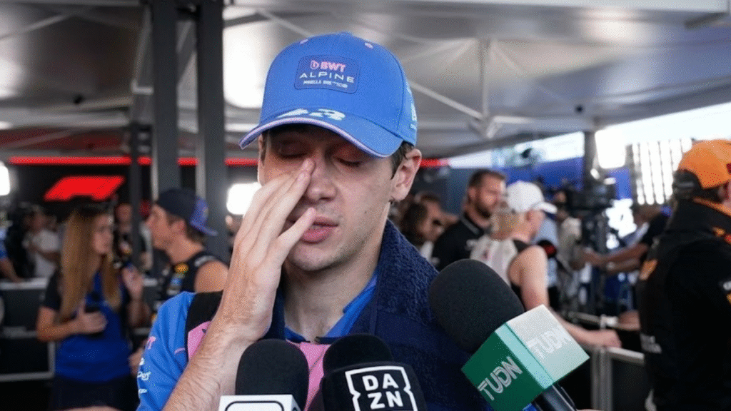 Franco Colapinto lloró por la frustración en el Gran Premio de Italia: “Tenía una gran oportunidad y no la aproveché”
