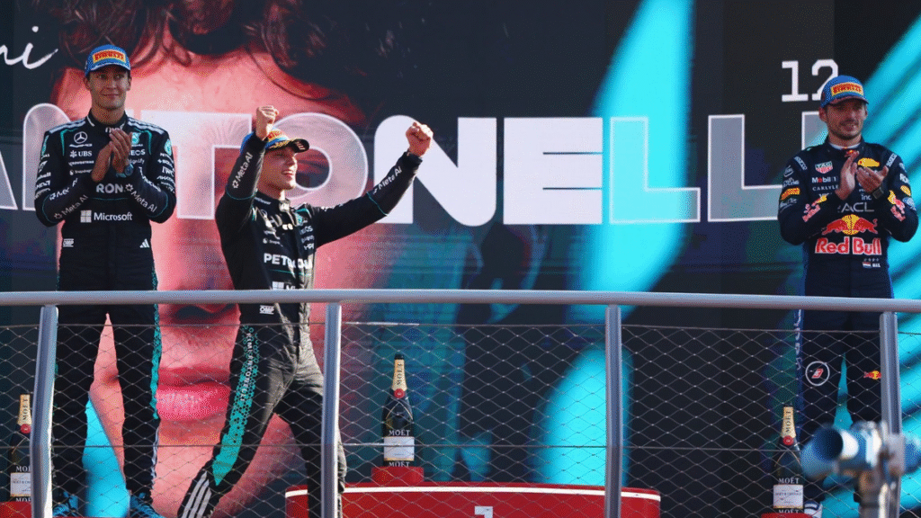 Kimi Antonelli hizo historia en Monza: largó último y ganó el Gran Premio de Italia