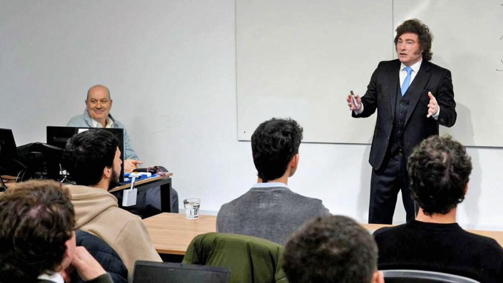 Lo mismo un burro que un gran profesor: las «coincidencias» de Milei con Sarmiento por el Día del Maestro
