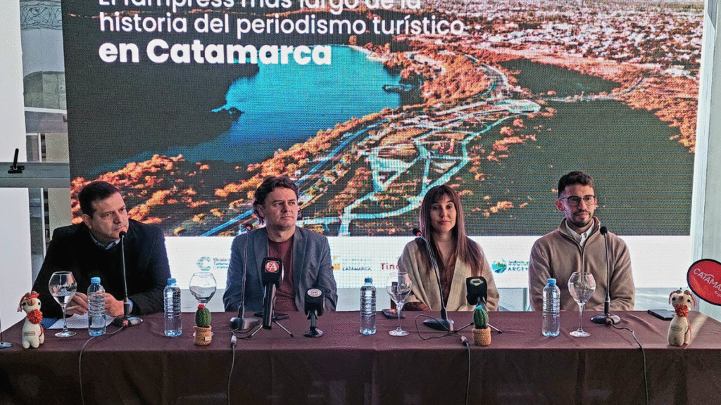 Catamarca recibe a periodistas de distintos países en el Fampress más extenso de la historia del periodismo turístico