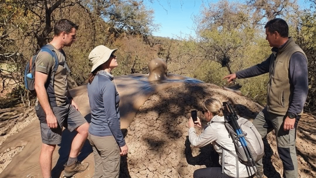 Andalgalá promociona un atractivo turístico poco conocido: Volcán de Barro en El Potrero