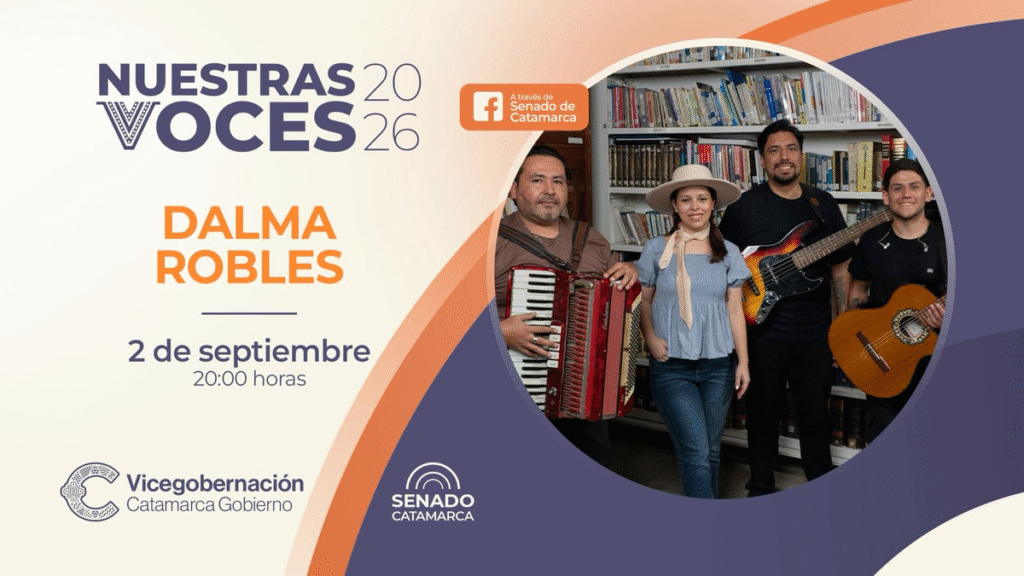El sexto episodio de “Nuestras Voces” 2026 presenta a Dalma Robles El sexto episodio de “Nuestras Voces” 2026 presenta a Dalma Robles