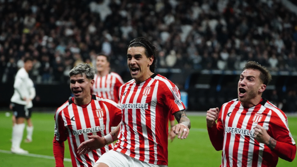 Estudiantes le ganó a Corinthians y avanzó en los cuartos de final de la Copa Libertadores