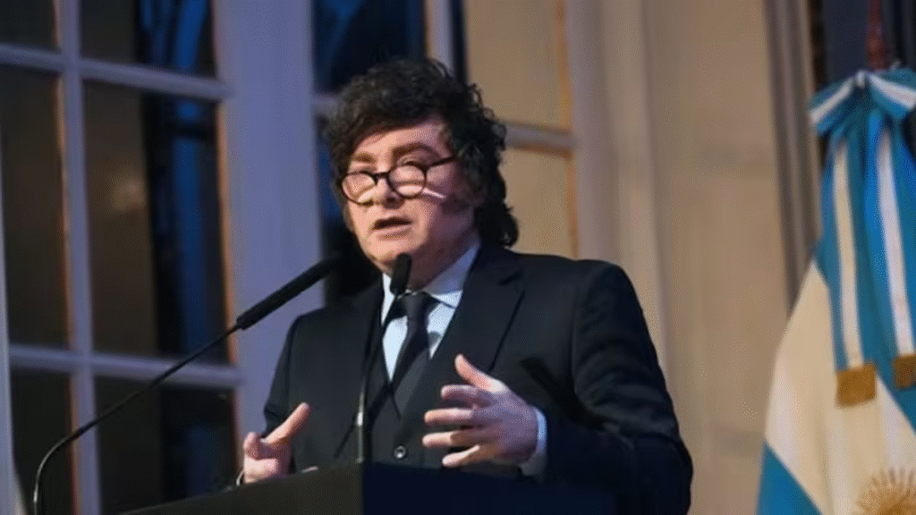 Milei negó que Malvinas sea una idea electoral
