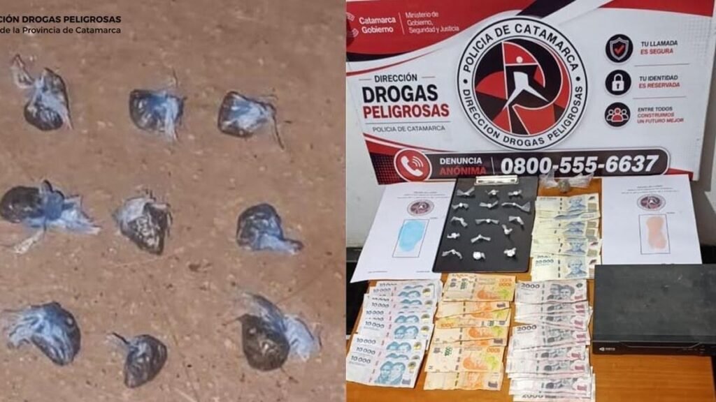 Secuestraron drogas y detuvieron a una mujer Secuestraron drogas y detuvieron a una mujer