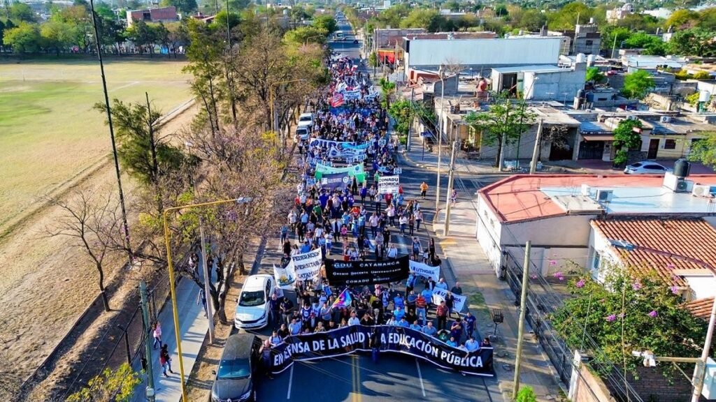 La UNCa se suma a la marcha federal para exigir más fondos a la Nación