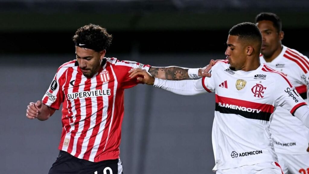 Estudiantes igualó sin goles ante Flamengo