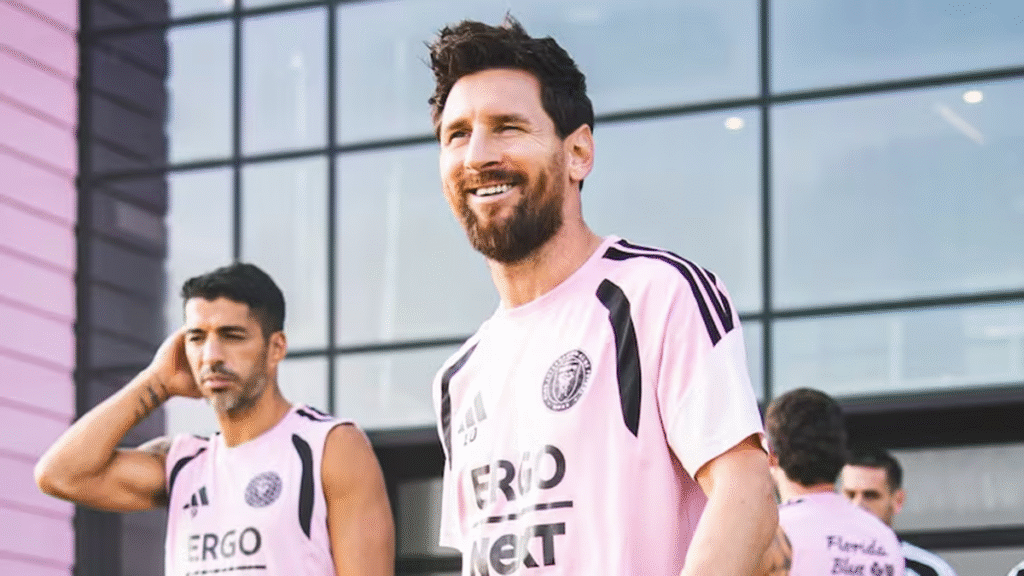 Lionel Messi volvió a las prácticas en el Inter Miami